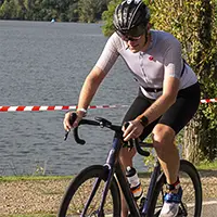 christophe à vélo