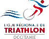 Logo de la ligue occitanie de triathlon
